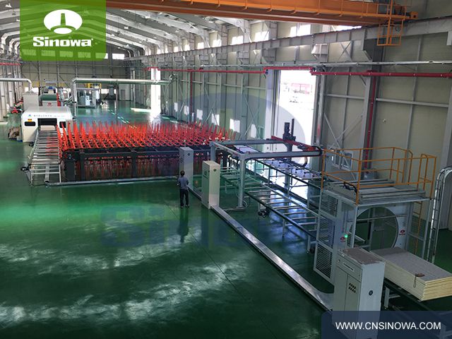 pu insulation board production line